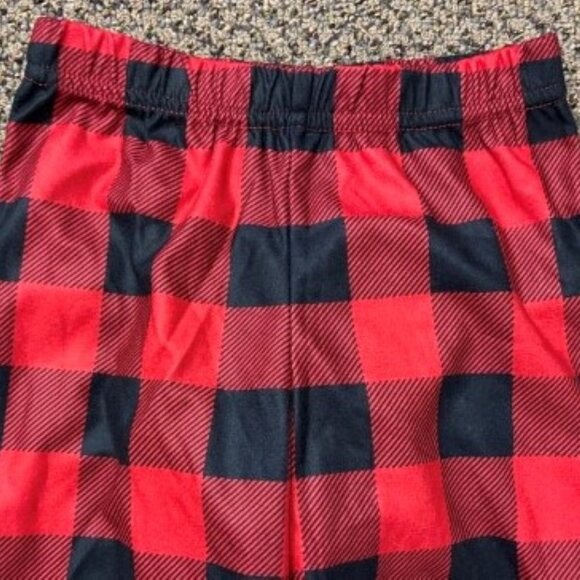 *Winter Pajamas sz 3T Famjams Red Black 2 Pc Top & Pants CUTE BEAR - Picture 7 of 7